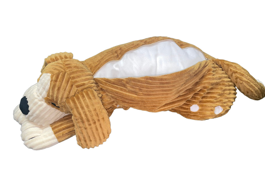 Puppy Nanny soft plush mother-style body with insert opening